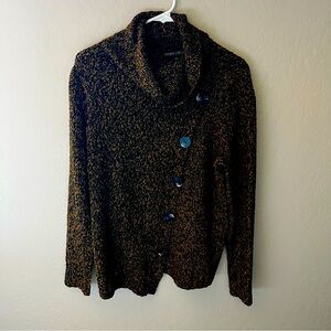 Inner Circle | Women’s Sweater | Black and Amber | Size Large